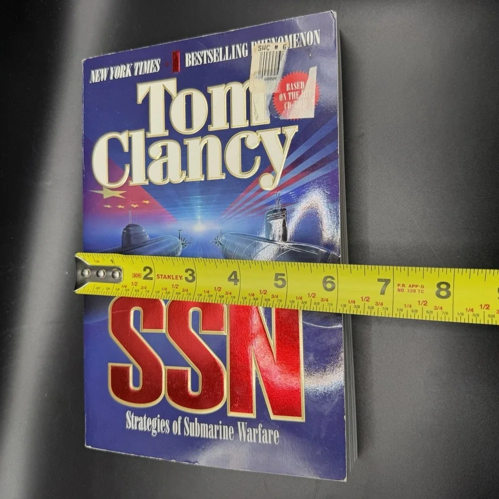 SSN Strategies Of Submarine Warfare Book By Tom Clancy